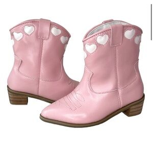 NEW Lola + The Boys Toddler Size 24 (8) pink cowboy boots